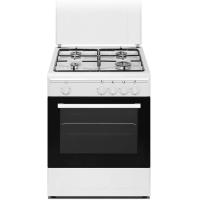 Cucinaina nikkei 60x60 bianca 4 fuochi forno elettrico +grill